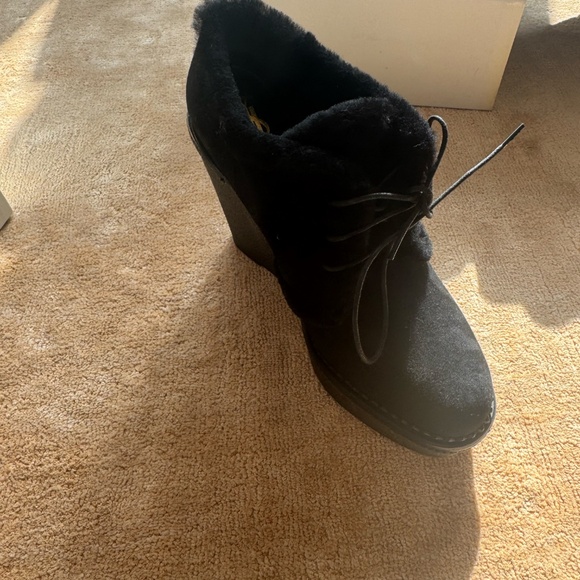NWB YSL Shearling Booties - Picture 2 of 8